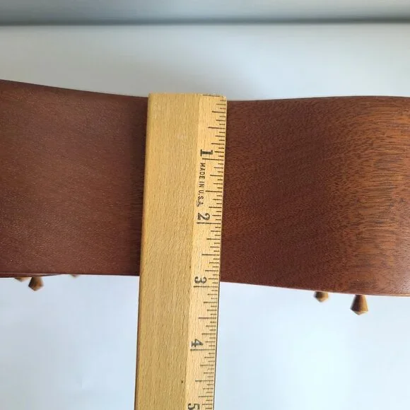 Bill Hardy Handmade Mahogany Jewelry Box, Curved Dresser Miniature Chest 1990s - Picture 5 of 9